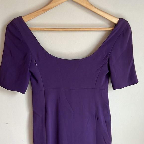 Vintage 90’s Prada Purple silk midi Slip Dress size 38/ US 4 - Picture 8 of 16